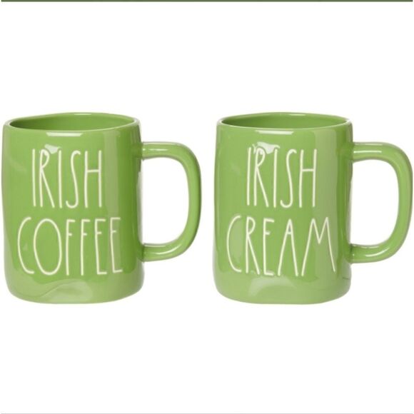 Rae Dunn Irish Cream and Coffee Mug Set - 2-Piece - Picture 1 of 1